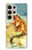 W3184 Little Mermaid Painting Hard Case and Leather Flip Case For Samsung Galaxy S24 Ultra