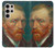 W3335 Vincent Van Gogh Self Portrait Hard Case and Leather Flip Case For Samsung Galaxy S24 Ultra