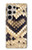 W3417 Diamond Rattle Snake Graphic Print Hard Case and Leather Flip Case For Samsung Galaxy S24 Ultra