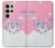 W3518 Unicorn Cartoon Hard Case and Leather Flip Case For Samsung Galaxy S24 Ultra