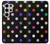 W3532 Colorful Polka Dot Hard Case and Leather Flip Case For Samsung Galaxy S24 Ultra