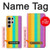 W3678 Colorful Rainbow Vertical Hard Case and Leather Flip Case For Samsung Galaxy S24 Ultra