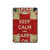 W0674 Keep Calm and Carry On Tablet Hard Case For iPad 10.2 (2021,2020,2019), iPad 9 8 7