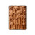 W1307 Fish Wood Carving Graphic Printed Tablet Hard Case For iPad 10.2 (2021,2020,2019), iPad 9 8 7