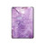 W2690 Amethyst Crystals Graphic Printed Tablet Hard Case For iPad 10.2 (2021,2020,2019), iPad 9 8 7