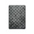 W2950 Silver Fish Scale Tablet Hard Case For iPad 10.2 (2021,2020,2019), iPad 9 8 7