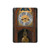 W3173 Grandfather Clock Antique Wall Clock Tablet Hard Case For iPad 10.2 (2021,2020,2019), iPad 9 8 7