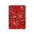 W3354 Red Classic Bandana Tablet Hard Case For iPad 10.2 (2021,2020,2019), iPad 9 8 7