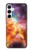 W1963 Nebula Rainbow Space Hard Case and Leather Flip Case For Samsung Galaxy A55 5G