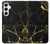 W2896 Gold Marble Graphic Printed Hard Case and Leather Flip Case For Samsung Galaxy A55 5G