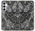 W3251 Batik Flower Pattern Hard Case and Leather Flip Case For Samsung Galaxy A55 5G