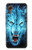 W0752 Blue Fire Grim Wolf Hard Case and Leather Flip Case For Samsung Galaxy Xcover7