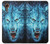 W0752 Blue Fire Grim Wolf Hard Case and Leather Flip Case For Samsung Galaxy Xcover7