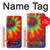 W2985 Colorful Tie Dye Texture Hard Case and Leather Flip Case For Samsung Galaxy Xcover7