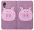 W3269 Pig Cartoon Hard Case and Leather Flip Case For Samsung Galaxy Xcover7