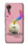 W3923 Cat Bottom Rainbow Tail Hard Case and Leather Flip Case For Samsung Galaxy Xcover7