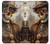 W3949 Steampunk Skull Smoking Hard Case and Leather Flip Case For Samsung Galaxy Xcover7