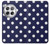 W3533 Blue Polka Dot Hard Case and Leather Flip Case For OnePlus 12