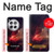 W3897 Red Nebula Space Hard Case and Leather Flip Case For OnePlus 12