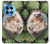 W3863 Pygmy Hedgehog Dwarf Hedgehog Paint Hard Case and Leather Flip Case For OnePlus 12R