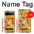 W3275 Cute Halloween Cartoon Pattern Hard Case and Leather Flip Case For Google Pixel 8a