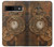 W3401 Clock Gear Steampunk Hard Case and Leather Flip Case For Google Pixel 8a