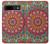 W3694 Hippie Art Pattern Hard Case and Leather Flip Case For Google Pixel 8a