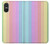 W3849 Colorful Vertical Colors Hard Case and Leather Flip Case For Sony Xperia 10 VI