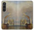 W3338 J. M. W. Turner The Fighting Temeraire Hard Case and Leather Flip Case For Sony Xperia 1 VI