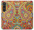 W3402 Floral Paisley Pattern Seamless Hard Case and Leather Flip Case For Sony Xperia 1 VI