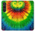 W3422 Tie Dye Hard Case and Leather Flip Case For Sony Xperia 1 VI