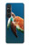 W3899 Sea Turtle Hard Case and Leather Flip Case For Sony Xperia 1 VI