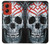 W0223 Vampire Skull Tattoo Hard Case and Leather Flip Case For Motorola Moto G Stylus 5G (2024)