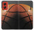 W0980 Basketball Sport Hard Case and Leather Flip Case For Motorola Moto G Stylus 5G (2024)