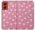 W2858 Pink Flamingo Pattern Hard Case and Leather Flip Case For Motorola Moto G Stylus 5G (2024)