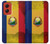 W3021 Romania Flag Hard Case and Leather Flip Case For Motorola Moto G Stylus 5G (2024)