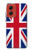 W3103 Flag of The United Kingdom Hard Case and Leather Flip Case For Motorola Moto G Stylus 5G (2024)