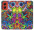 W3255 Colorful Art Pattern Hard Case and Leather Flip Case For Motorola Moto G Stylus 5G (2024)