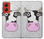 W3257 Cow Cartoon Hard Case and Leather Flip Case For Motorola Moto G Stylus 5G (2024)