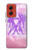 W3259 Zodiac Gemini Hard Case and Leather Flip Case For Motorola Moto G Stylus 5G (2024)