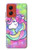 W3264 Pastel Unicorn Hard Case and Leather Flip Case For Motorola Moto G Stylus 5G (2024)