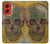 W3359 Vincent Van Gogh Skull Hard Case and Leather Flip Case For Motorola Moto G Stylus 5G (2024)