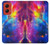 W3371 Nebula Sky Hard Case and Leather Flip Case For Motorola Moto G Stylus 5G (2024)