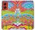 W3407 Hippie Art Hard Case and Leather Flip Case For Motorola Moto G Stylus 5G (2024)