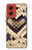 W3417 Diamond Rattle Snake Graphic Print Hard Case and Leather Flip Case For Motorola Moto G Stylus 5G (2024)