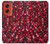 W3757 Pomegranate Hard Case and Leather Flip Case For Motorola Moto G Stylus 5G (2024)
