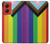 W3846 Pride Flag LGBT Hard Case and Leather Flip Case For Motorola Moto G Stylus 5G (2024)