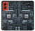 W3880 Electronic Print Hard Case and Leather Flip Case For Motorola Moto G Stylus 5G (2024)