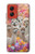 W3916 Alpaca Family Baby Alpaca Hard Case and Leather Flip Case For Motorola Moto G Stylus 5G (2024)