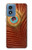 W0512 Peacock Hard Case and Leather Flip Case For Motorola Moto G Play 4G (2024)